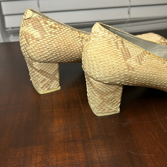 Rodolphe Menudier Paris Snakeskin Heels Women - Picture 15 of 17